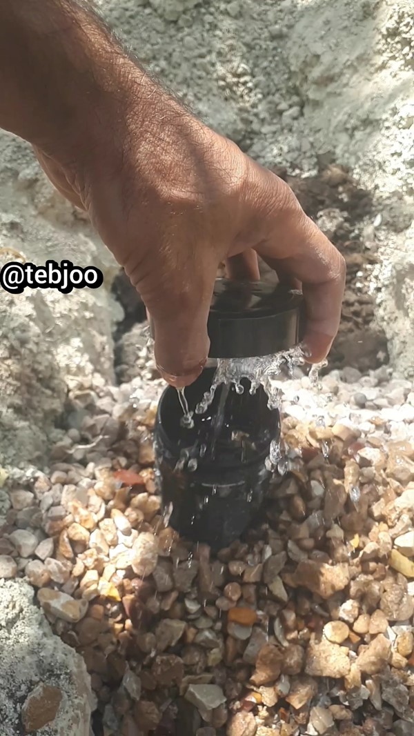 آبیاری زیرسطحی طبجو درختان 